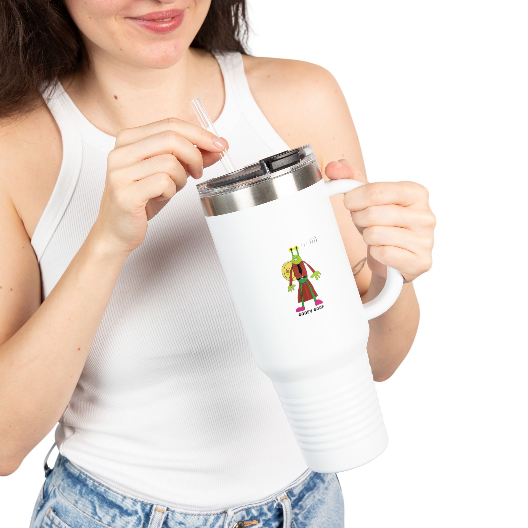 Goofy Goof Insulated Travel Mug - Image 3