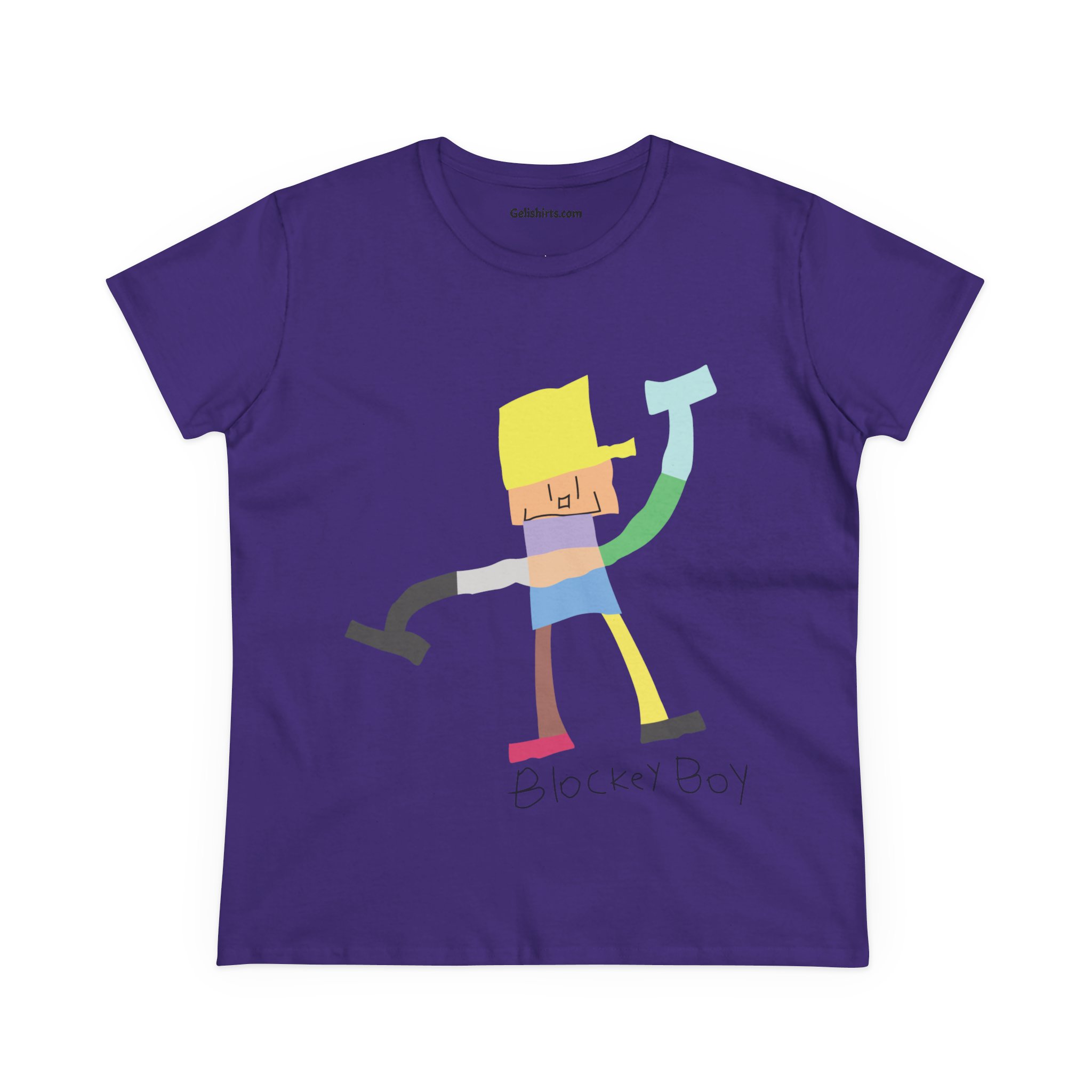 Blockey Boy Women's T-Shirt - Image 19