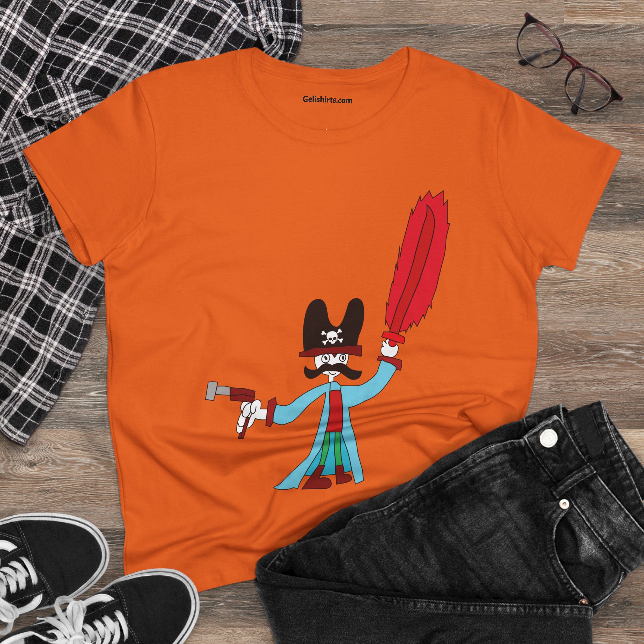 Captain Stephano Women's T-Shirt - Image 8