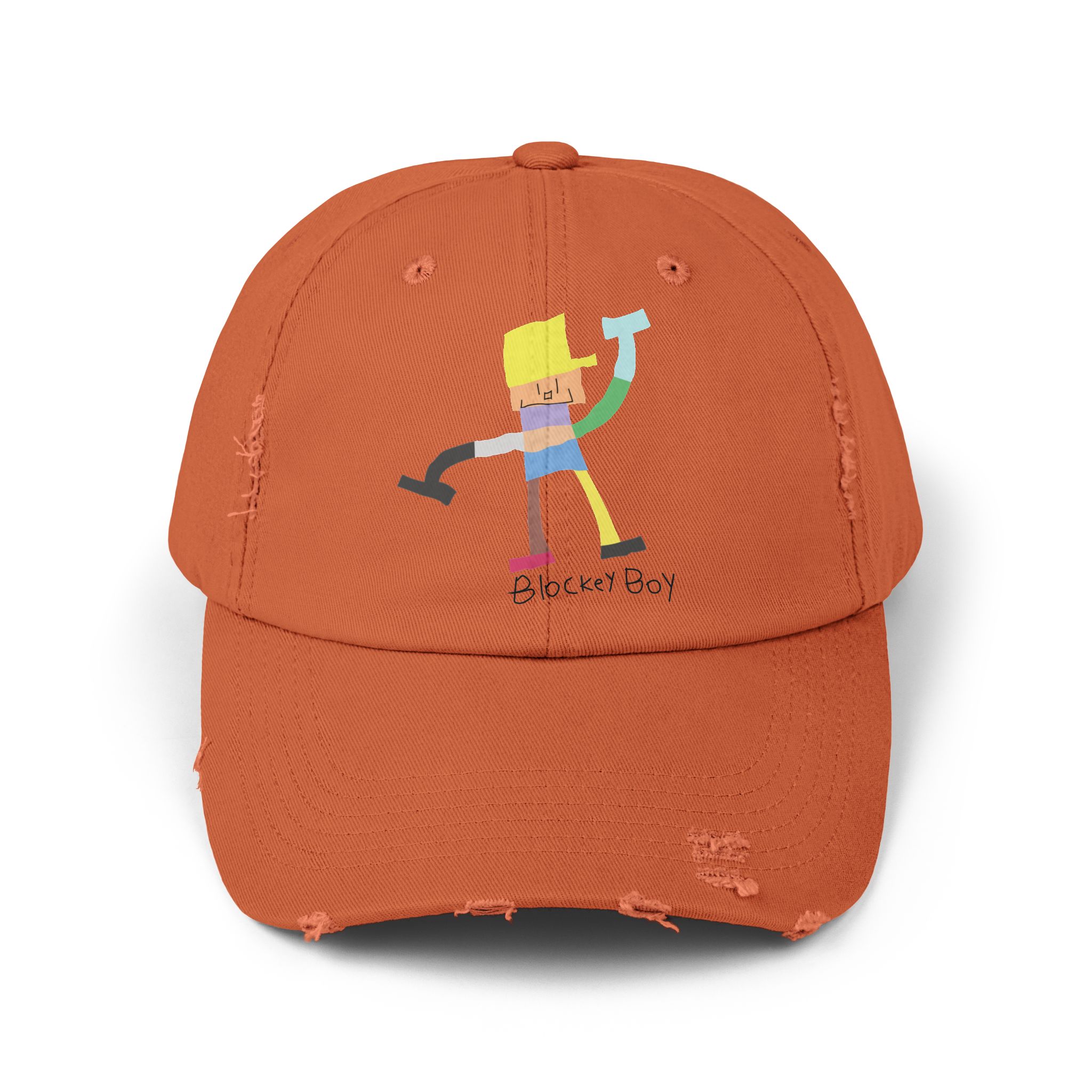 Blockey Boy Distressed Cap - Image 7