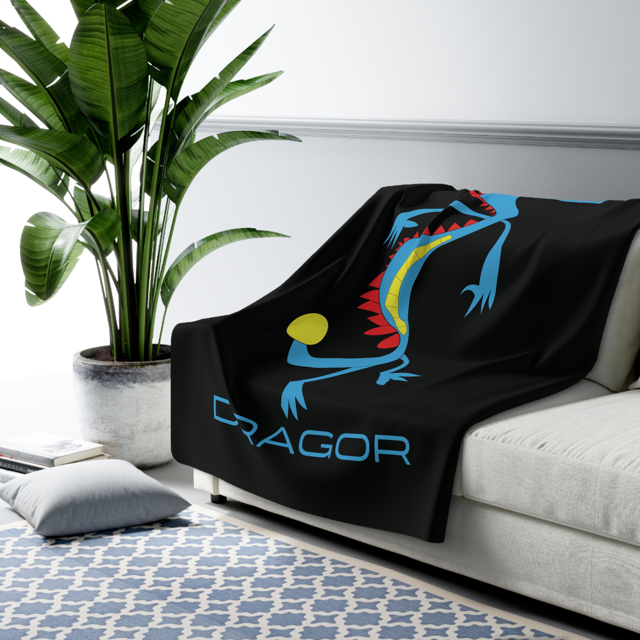 Dragor Sherpa Fleece Blanket - Image 5