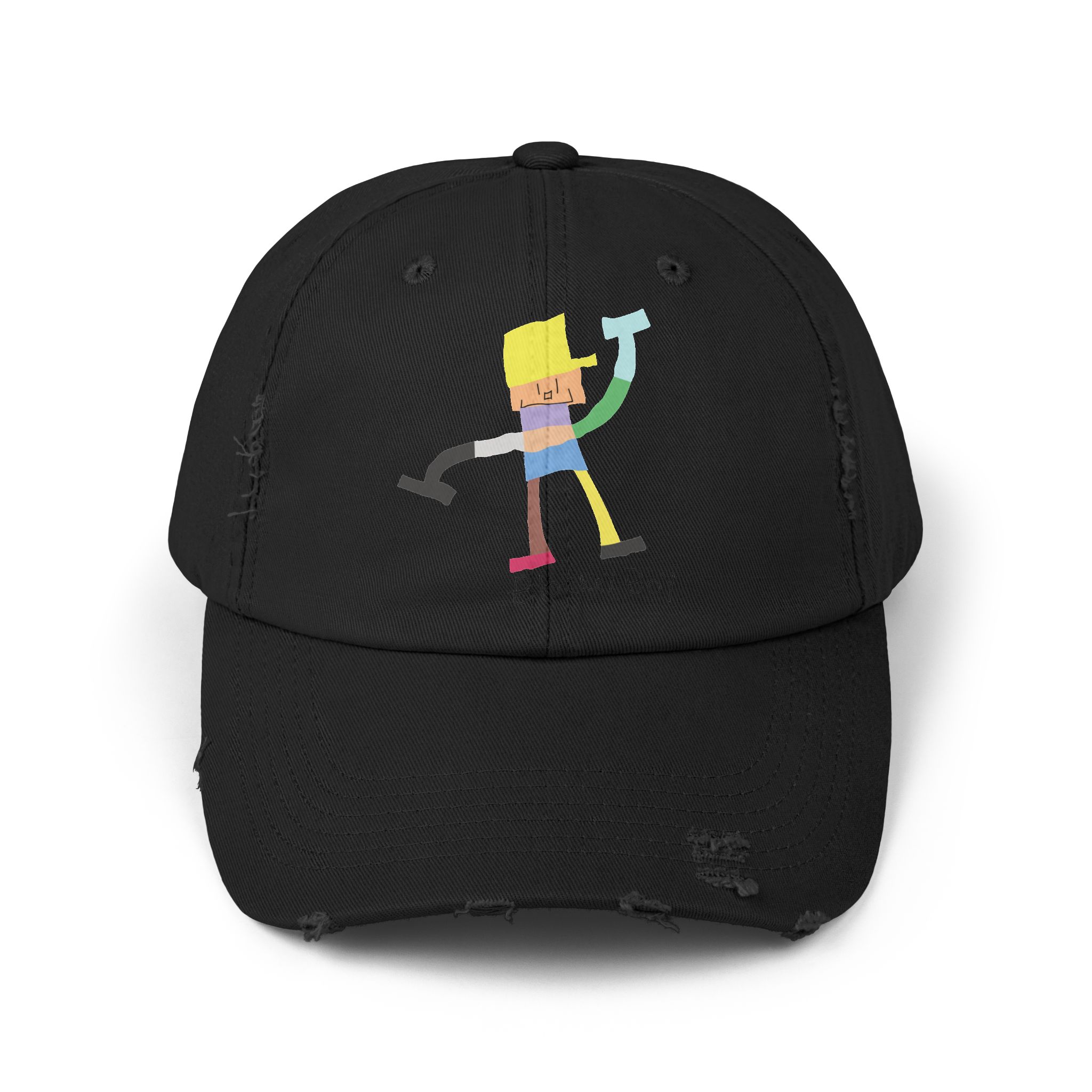 Blockey Boy Distressed Cap