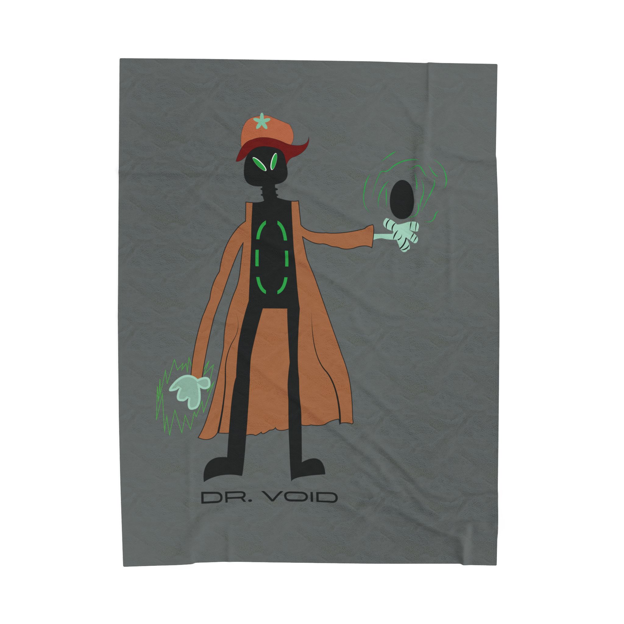 Dr. Void Velveteen Plush Blanket - Image 4