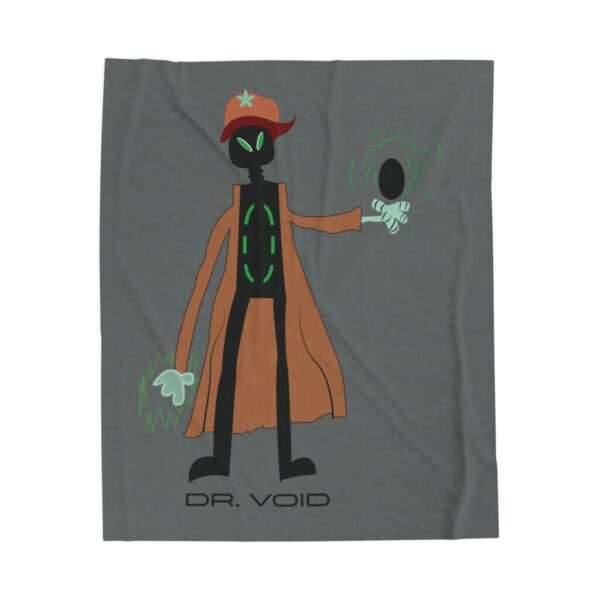 Dr. Void Velveteen Plush Blanket