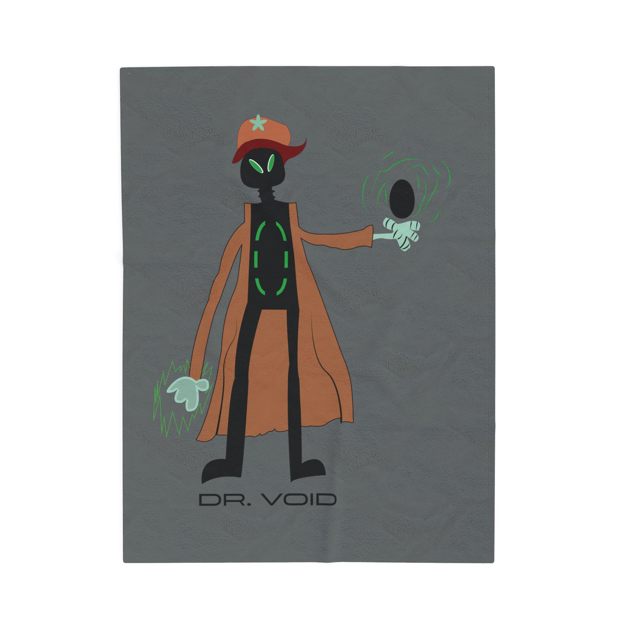 Dr. Void Velveteen Plush Blanket - Image 7