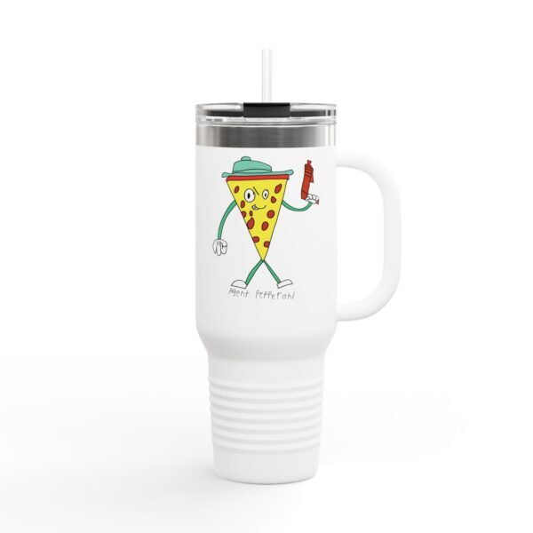 Agent Pepperoni Insulated Travel Mug
