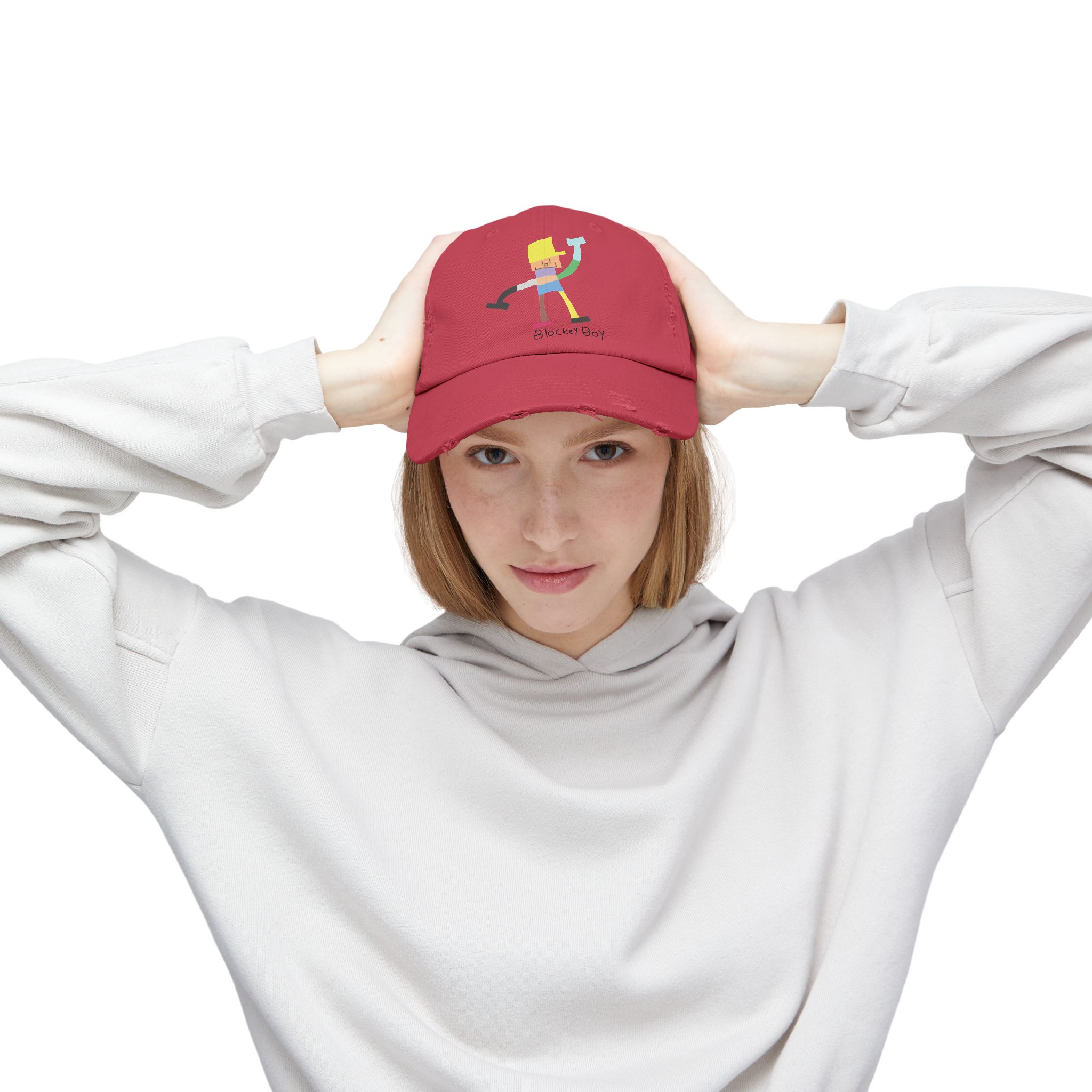 Blockey Boy Distressed Cap - Image 24
