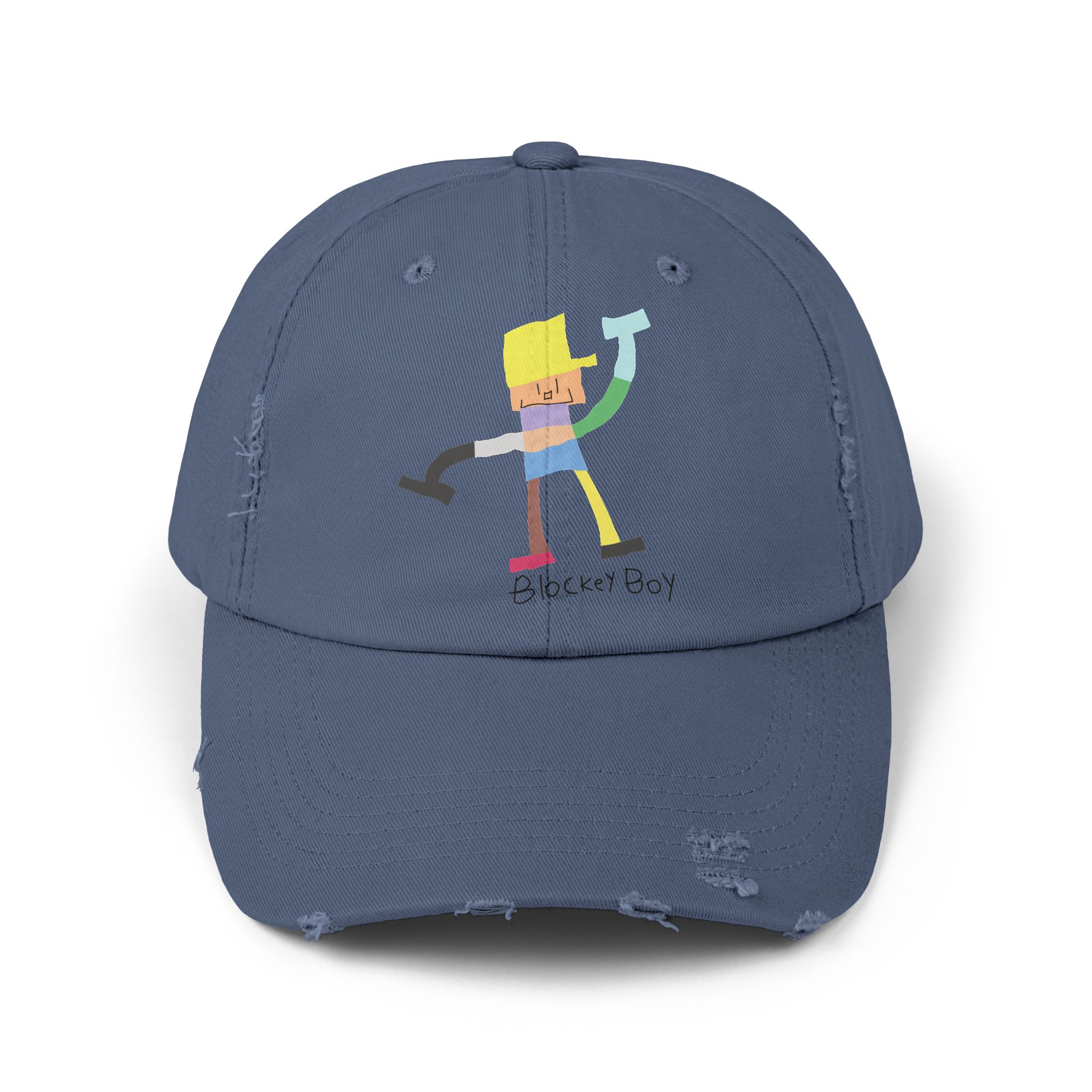 Blockey Boy Distressed Cap - Image 13
