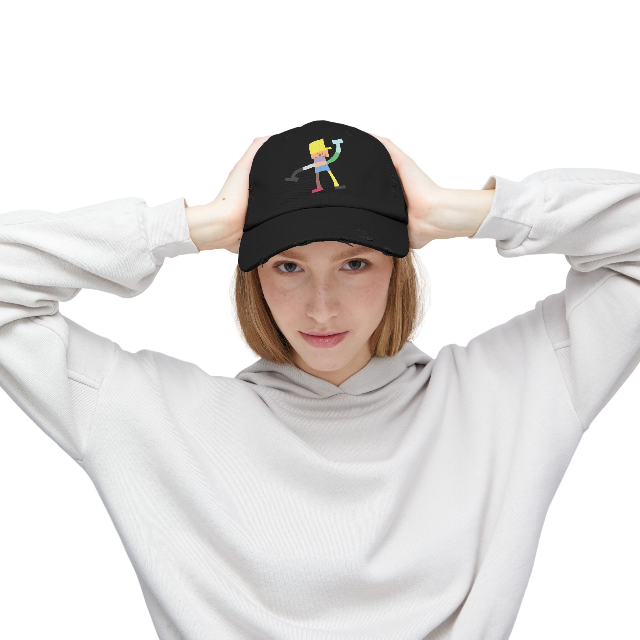 Blockey Boy Distressed Cap - Image 3