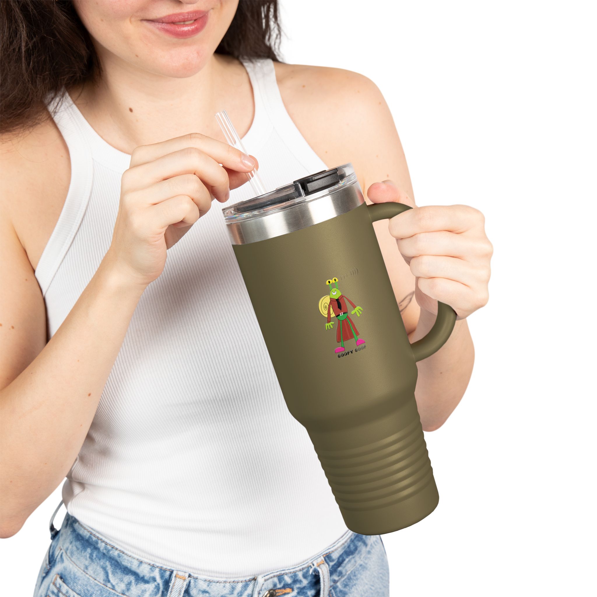 Goofy Goof Insulated Travel Mug - Image 12